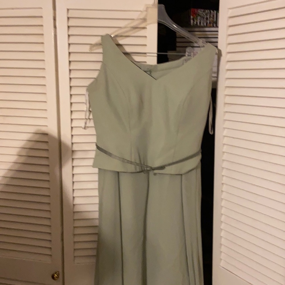 Mint green, 2 piece Bridesmaid Dress